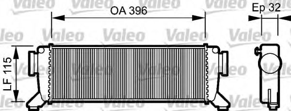 Интеркулер VALEO 817759