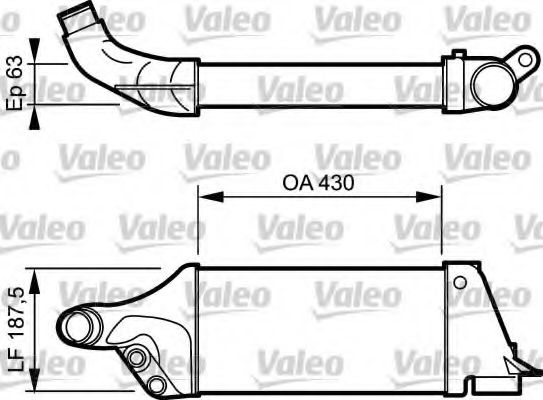 Интеркулер VAG 8A0145805B