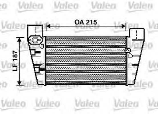 Интеркулер VALEO 817867