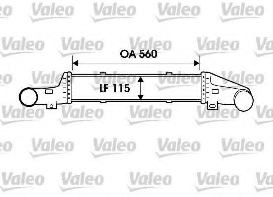 Интеркулер VALEO 817907