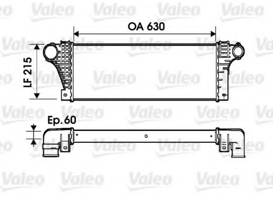 Интеркулер VALEO 817941