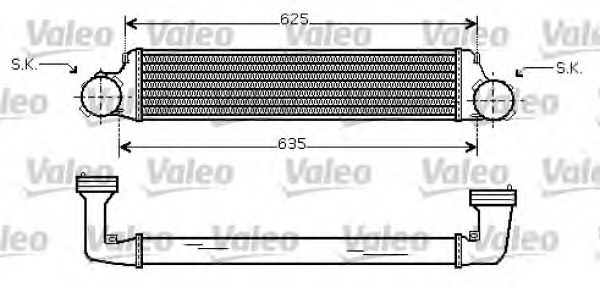 Интеркулер VALEO 818715