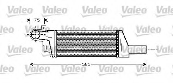 Интеркулер VALEO 818728