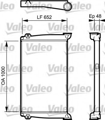 Интеркулер VALEO 818775