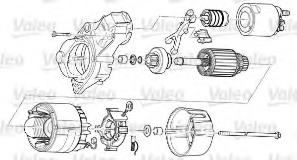 Стартер VALEO D7E52