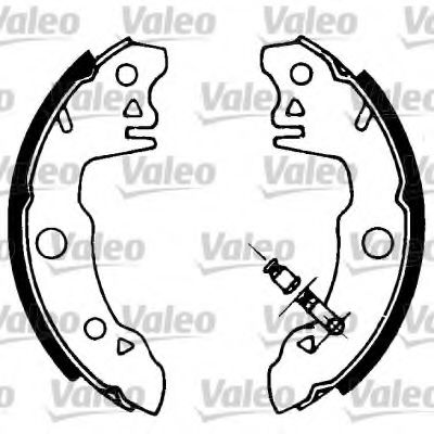 Тормозные колодки барабанные VALEO 562762
