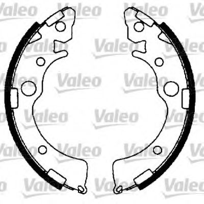 Тормозные колодки барабанные VALEO 562734