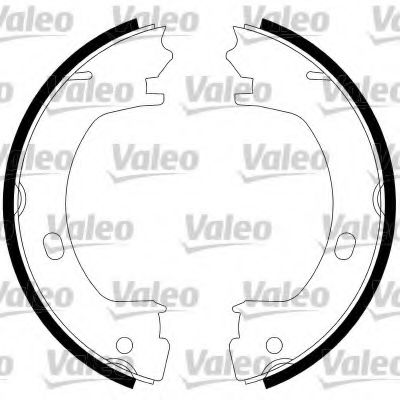 Тормозные колодки барабанные VALEO 564017