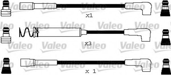 Комплект проводов зажигания VALEO 346670