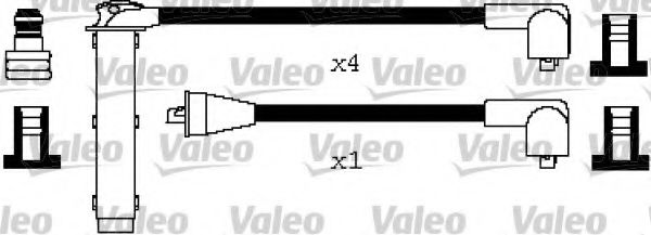 Комплект проводов зажигания VALEO 346656