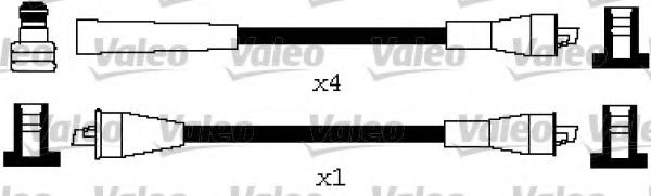 Комплект проводов зажигания VALEO 346635