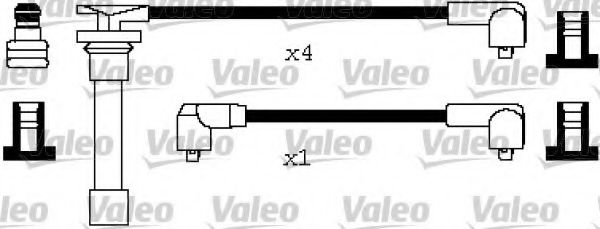 Комплект проводов зажигания VALEO 346626