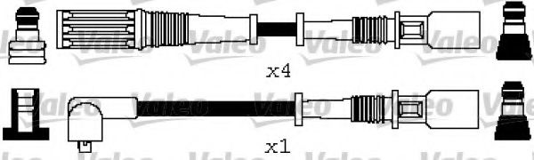 Комплект проводов зажигания VALEO 346618