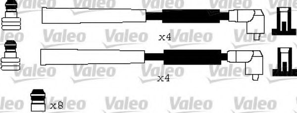 Комплект проводов зажигания VALEO 346602