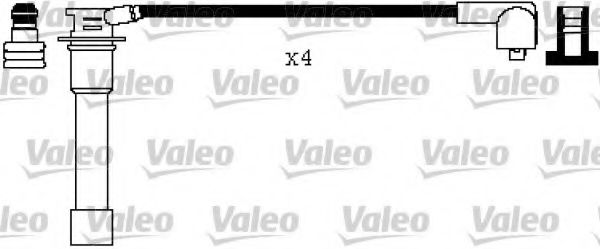 Комплект проводов зажигания VALEO 346595