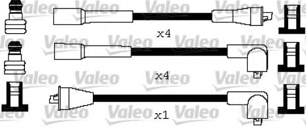 Комплект проводов зажигания VALEO 346591