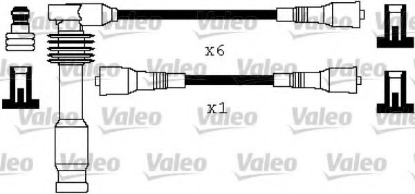 Комплект проводов зажигания VALEO 346589