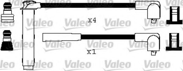 Комплект проводов зажигания VALEO 346546