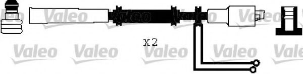Комплект проводов зажигания VALEO 346518
