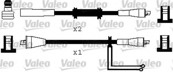 Комплект проводов зажигания VALEO 346513