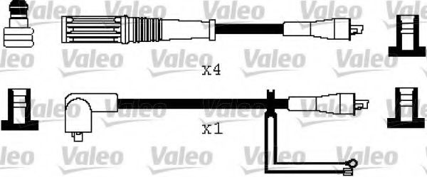 Комплект проводов зажигания VALEO 346509