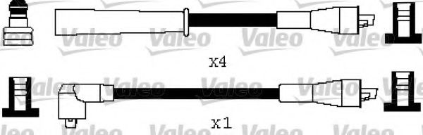 Комплект проводов зажигания VALEO 346492