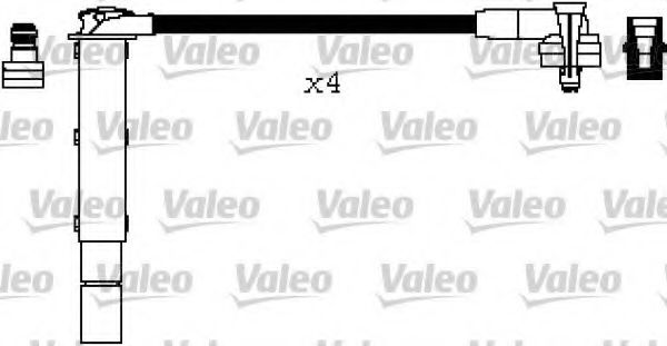 Комплект проводов зажигания VALEO 346486