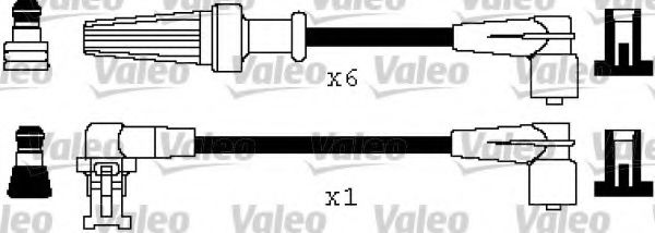 Комплект проводов зажигания VALEO 346471