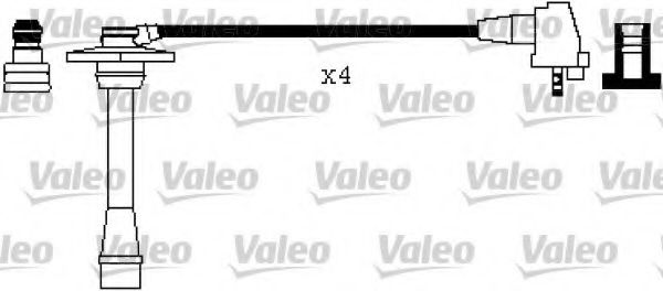 Комплект проводов зажигания VALEO 346453
