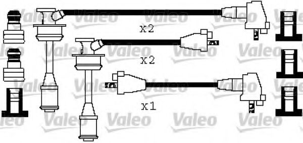 Комплект проводов зажигания VALEO 346447