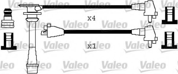 Комплект проводов зажигания VALEO 346446