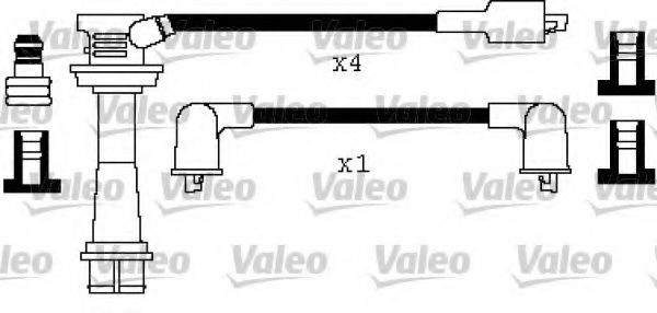 Комплект проводов зажигания VALEO 346432