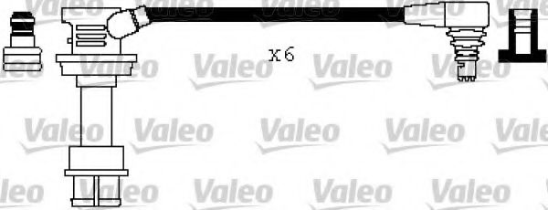 Комплект проводов зажигания VALEO 346424