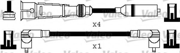 Комплект проводов зажигания VALEO 346417