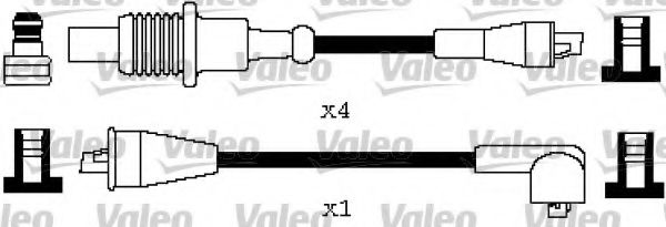Комплект проводов зажигания VALEO 346396