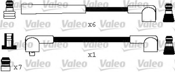 Комплект проводов зажигания VALEO 346395