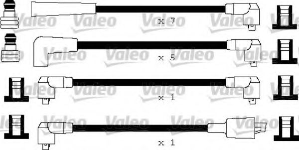 Комплект проводов зажигания VALEO 346394