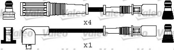 Комплект проводов зажигания VALEO 346358