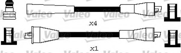 Комплект проводов зажигания VALEO 346356