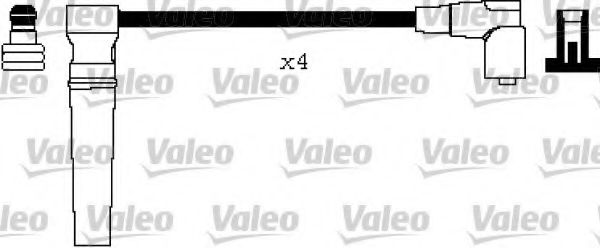 Комплект проводов зажигания VALEO 346341