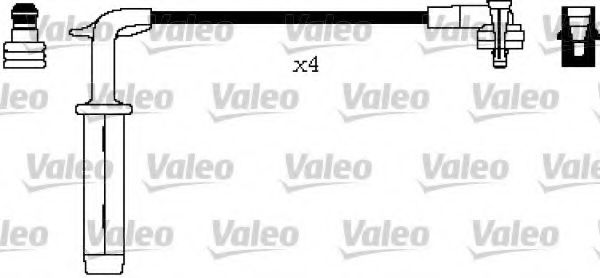 Комплект проводов зажигания VALEO 346312