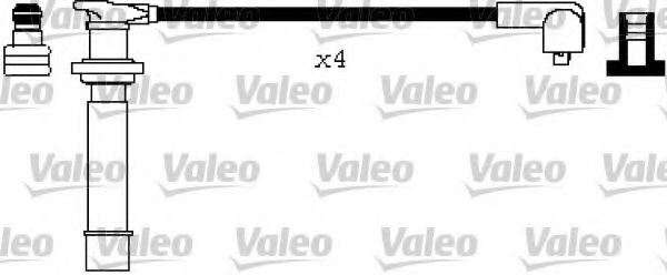 Комплект проводов зажигания VALEO 346298