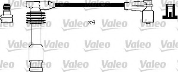 Комплект проводов зажигания VALEO 346295