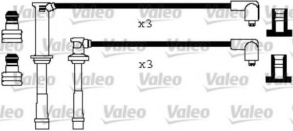 Комплект проводов зажигания VALEO 346283