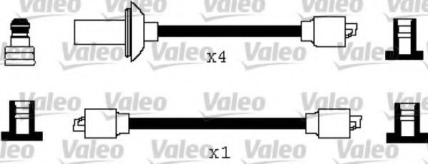 Комплект проводов зажигания VALEO 346269