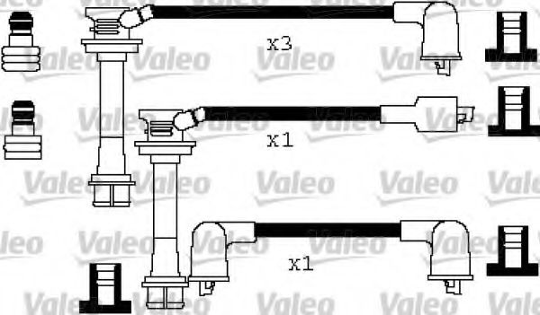 Комплект проводов зажигания VALEO 346252