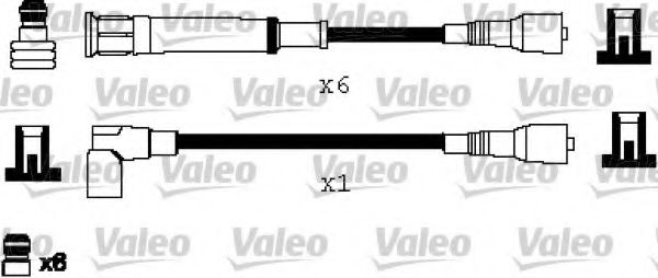 Комплект проводов зажигания VALEO 346235