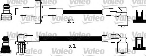 Комплект проводов зажигания VALEO 346224