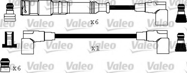 Комплект проводов зажигания VALEO 346221