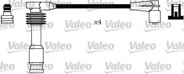 Комплект проводов зажигания VALEO 346212